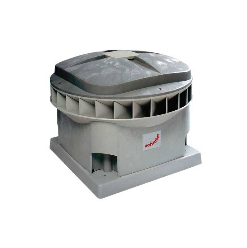 Zehnder - J.E. StorkAir dakventilator VDX210 0-10V 3758m3/h met werkschakelaar - 230V